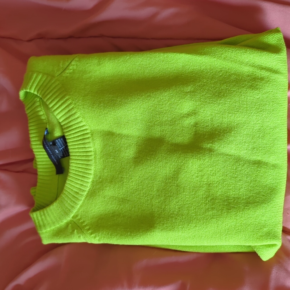 Neon Green Sweater